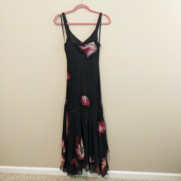 NWT Midnight Velvet Beaded dress - Picture 5 of 5